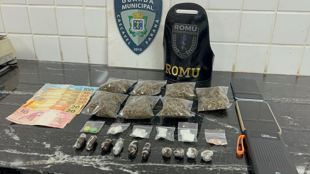 Combate ao tráfico: Equipe ROMU da GM detém motorista e apreende drogas no Bairro Pacaembu
