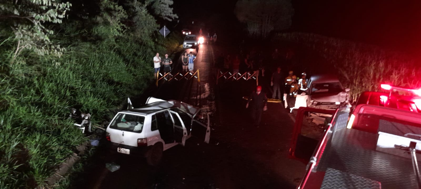 Pai e bebê de um mês perdem a vida em grave acidente na Região Oeste de Santa Catarina