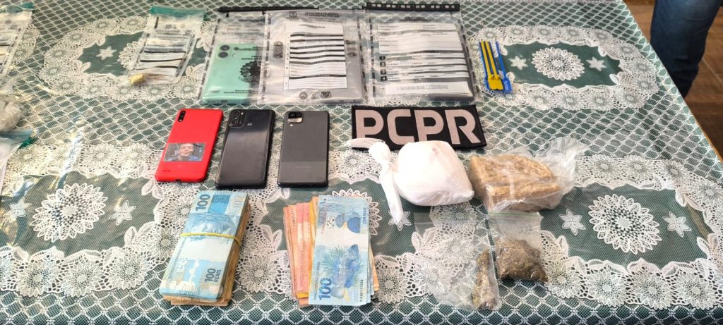 Polícia Civil prende casal por tráfico de drogas e receptação em Francisco Beltrão