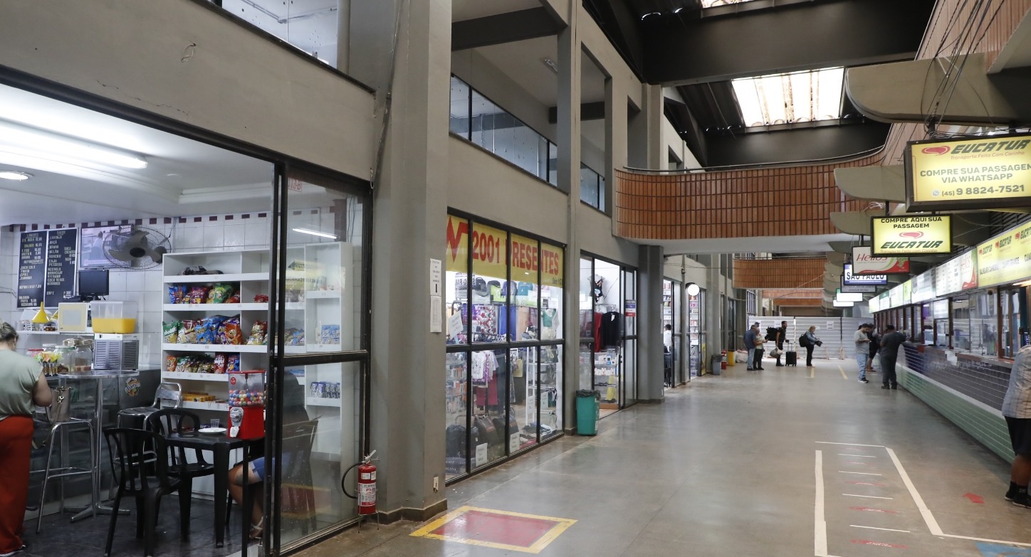 Transitar realiza licitação para permissão de uso de salas comerciais na Rodoviária