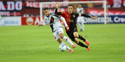 Vasco abre vantagem, mas cede empate ao Melgar pela Sul-Americana Imagem referente a Vasco abre vantagem, mas cede empate ao Melgar pela Sul-Americana