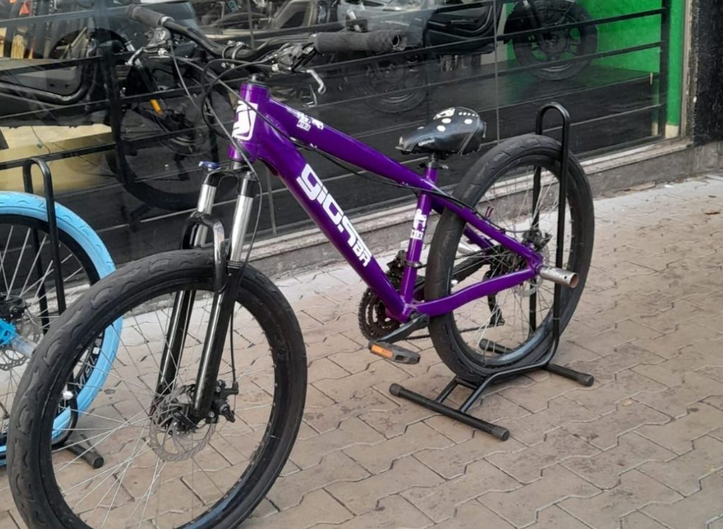 Internauta pede ajuda para localizar bicicleta roubada na região do Bairro São Cristóvão