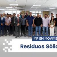 Imagem referente a MPPR debate gestão de resíduos sólidos com prefeitos e secretários durante encontro em Londrina