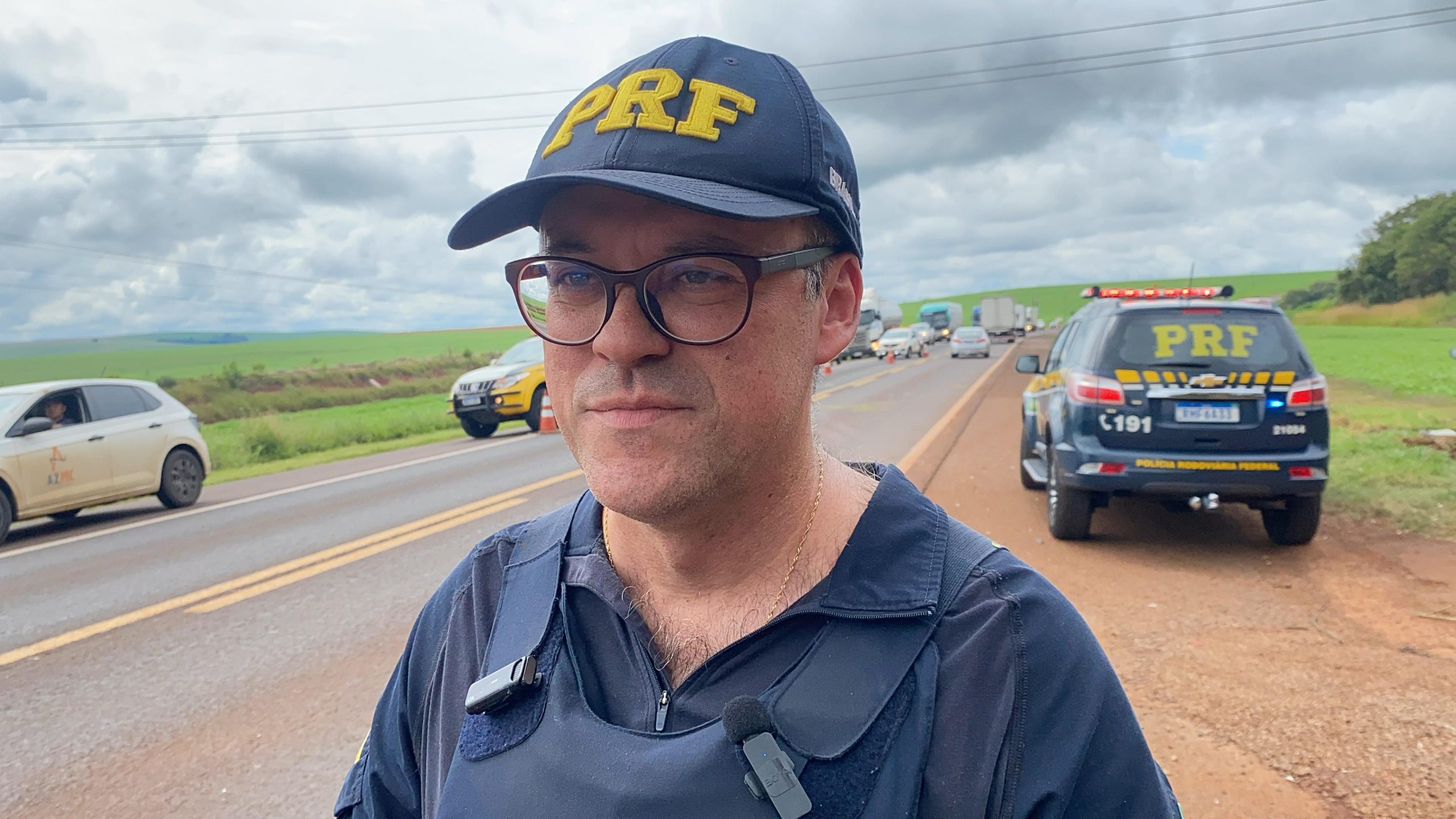 PRF dá detalhes do que provocou forte colisão na BR-277, em Cascavel PRF dá detalhes do que provocou forte colisão na BR-277, em Cascavel