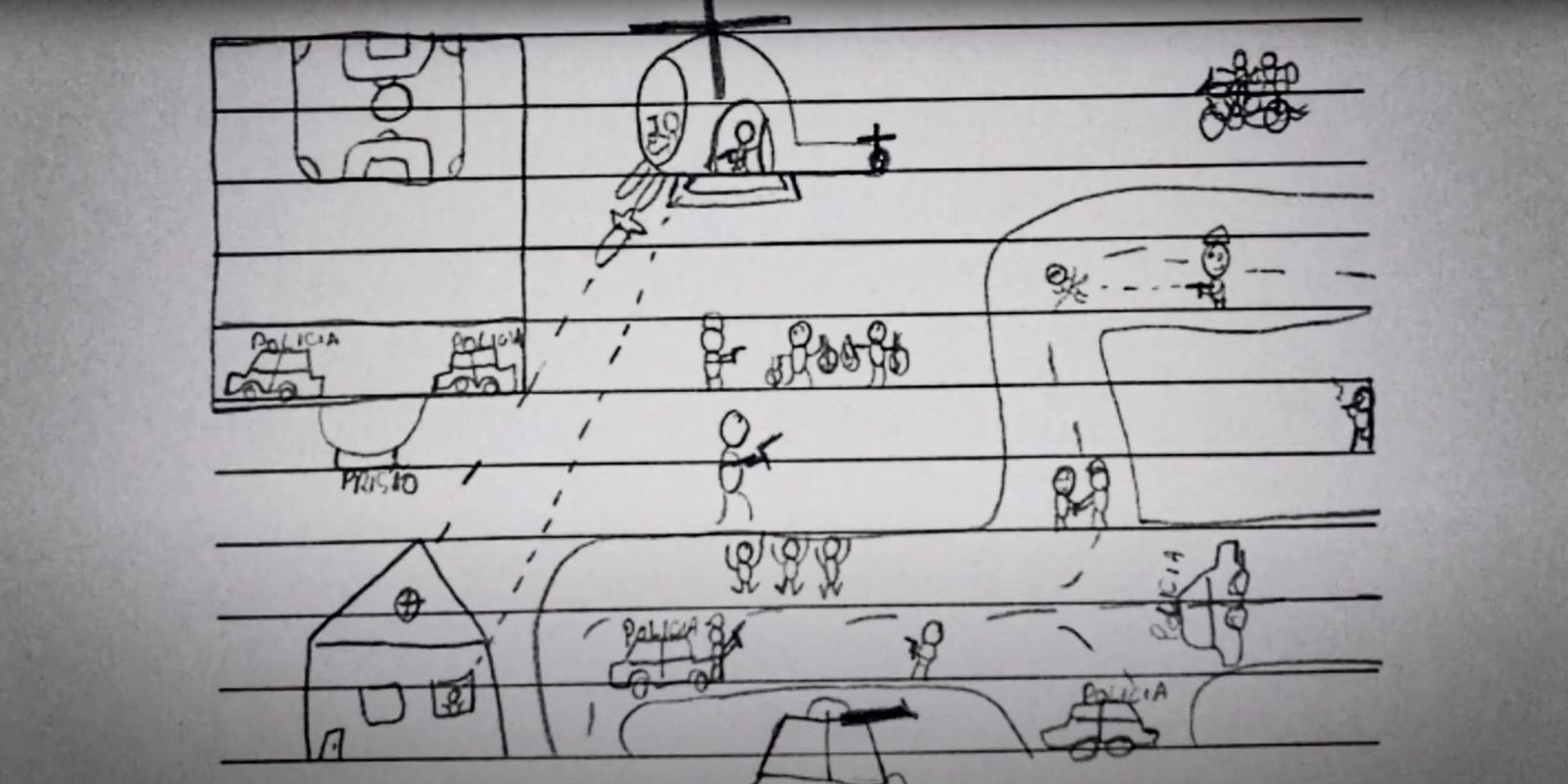Documentário traz visão de crianças sobre violência policial em favela Documentário traz visão de crianças sobre violência policial em favela