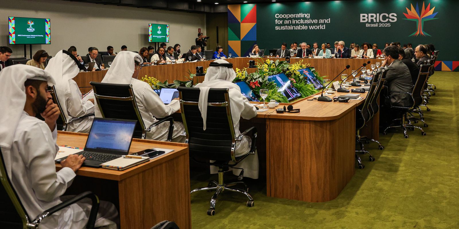 Países do Brics reafirmam urgência de combate a mudanças climáticas Países do Brics reafirmam urgência de combate a mudanças climáticas