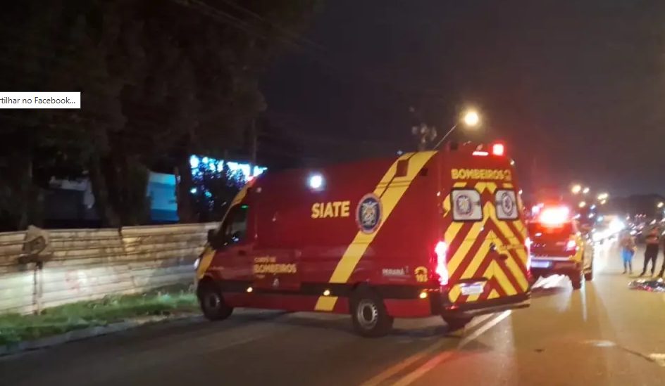 Idoso morre atropelado por motociclista sem habilitação