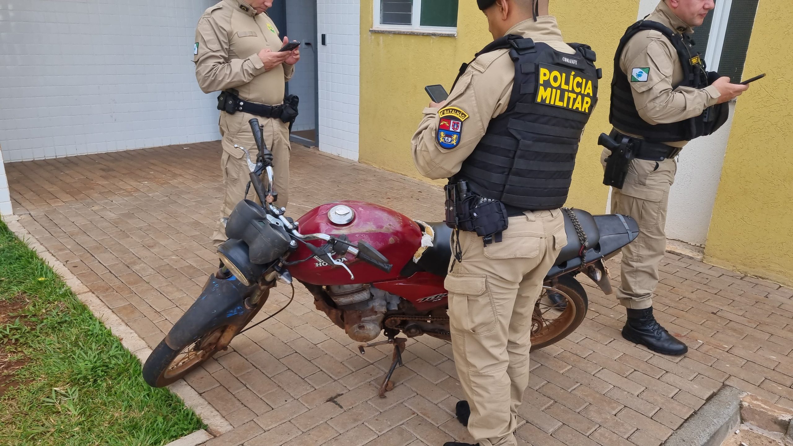Homem é preso após comprar moto com chassi adulterado pelo Facebook