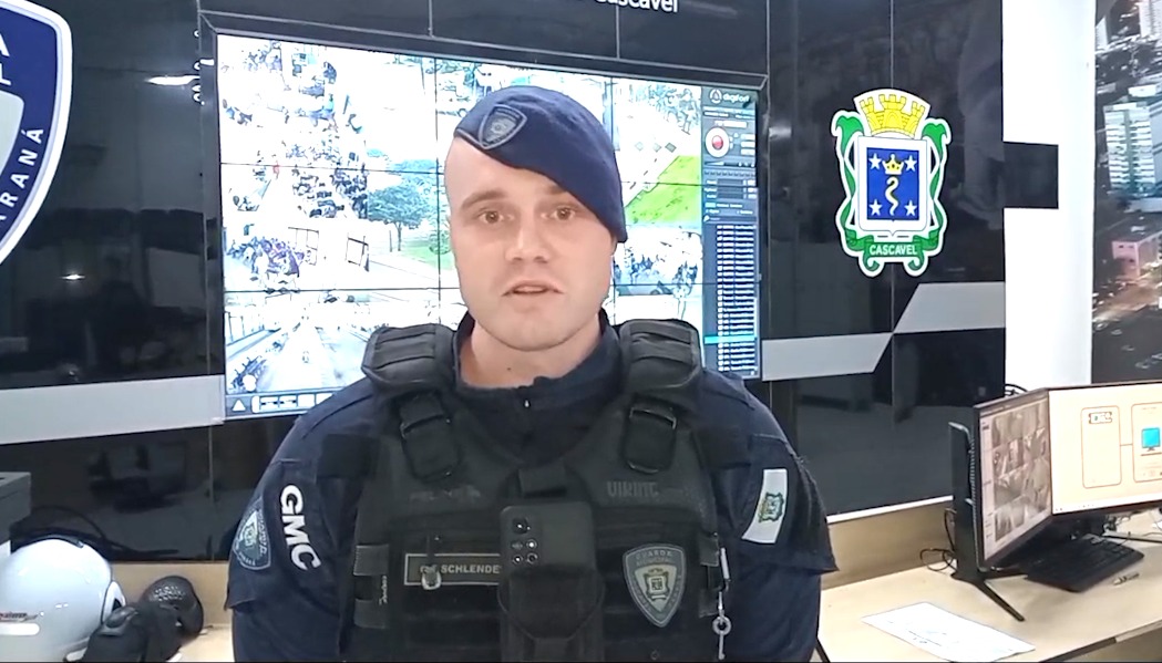 Guarda Municipal de Cascavel monitora cidade 24 horas por dia para combater o crime
