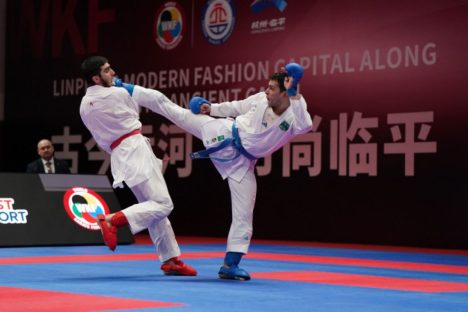 Com apoio do Proesporte, carateca Vinicius Figueira garante vaga no World Games Imagem referente a Com apoio do Proesporte, carateca Vinicius Figueira garante vaga no World Games