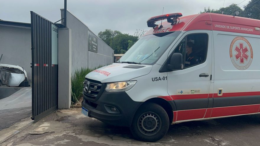 Crise convulsiva mobiliza socorristas do Samu à Cadeia Pública de Cascavel