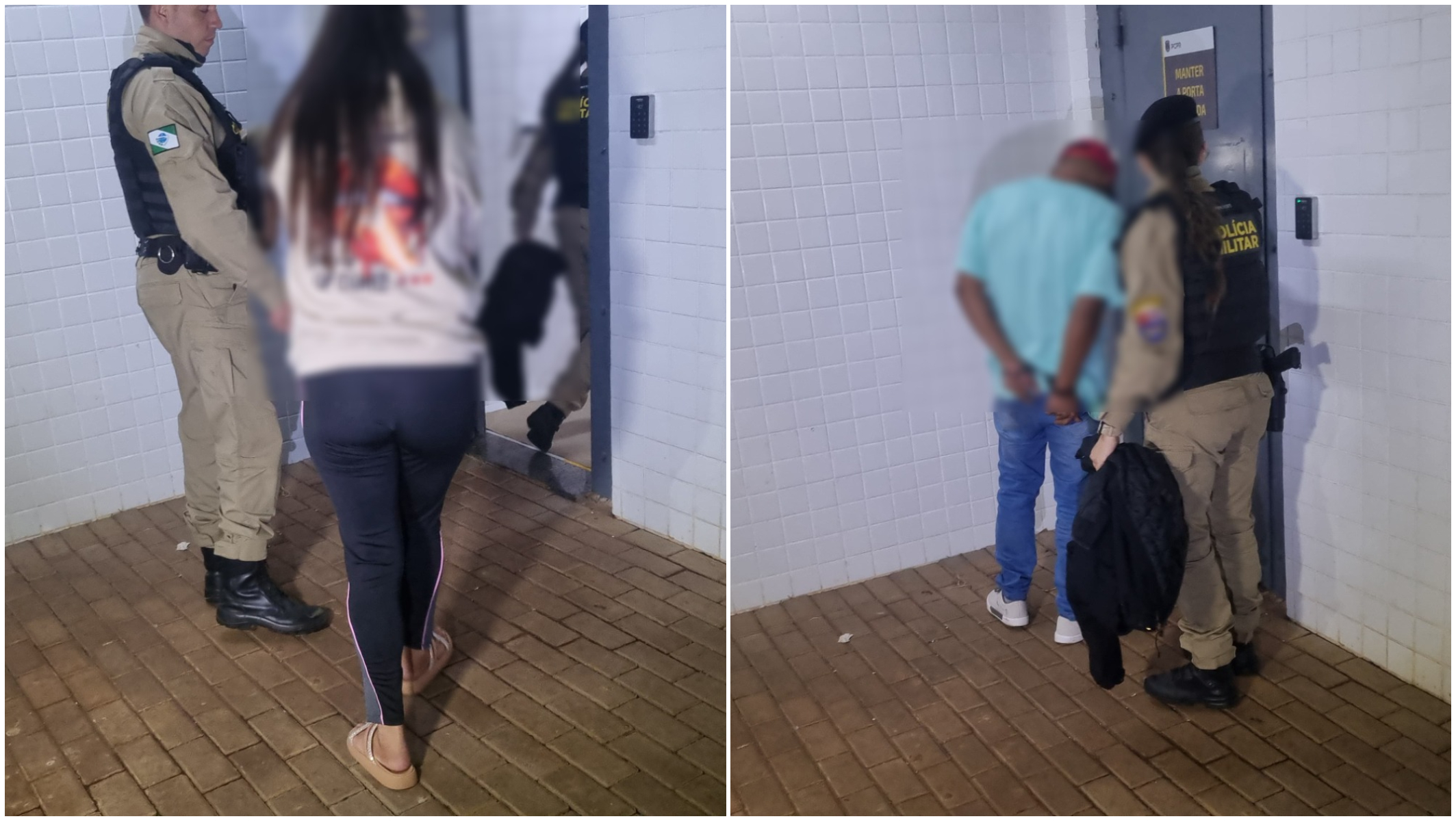 "Pistoleiros" são detidos na Rua Pedro Baú com arma e munições