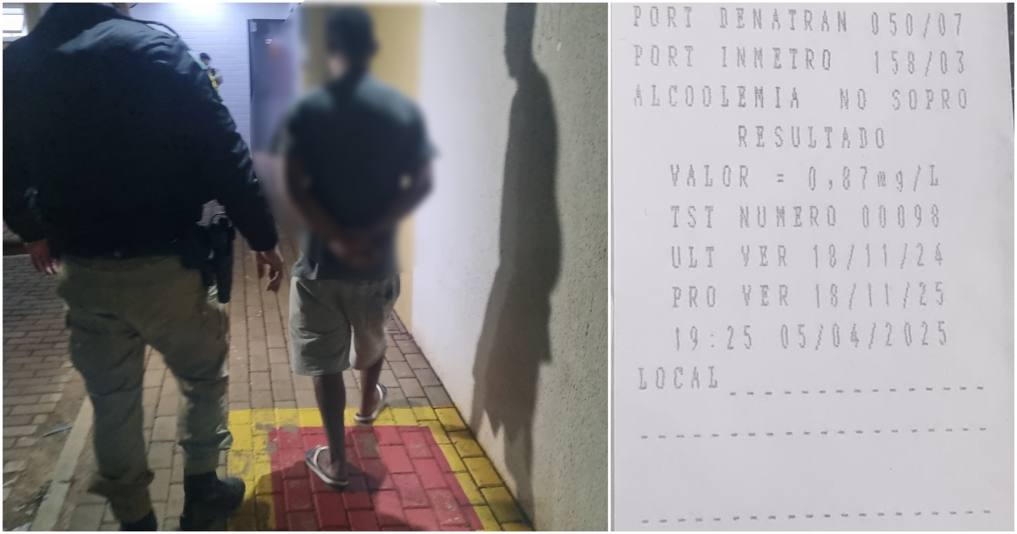 Motorista é detido por embriaguez após bater em carro estacionado no São Cristóvão
