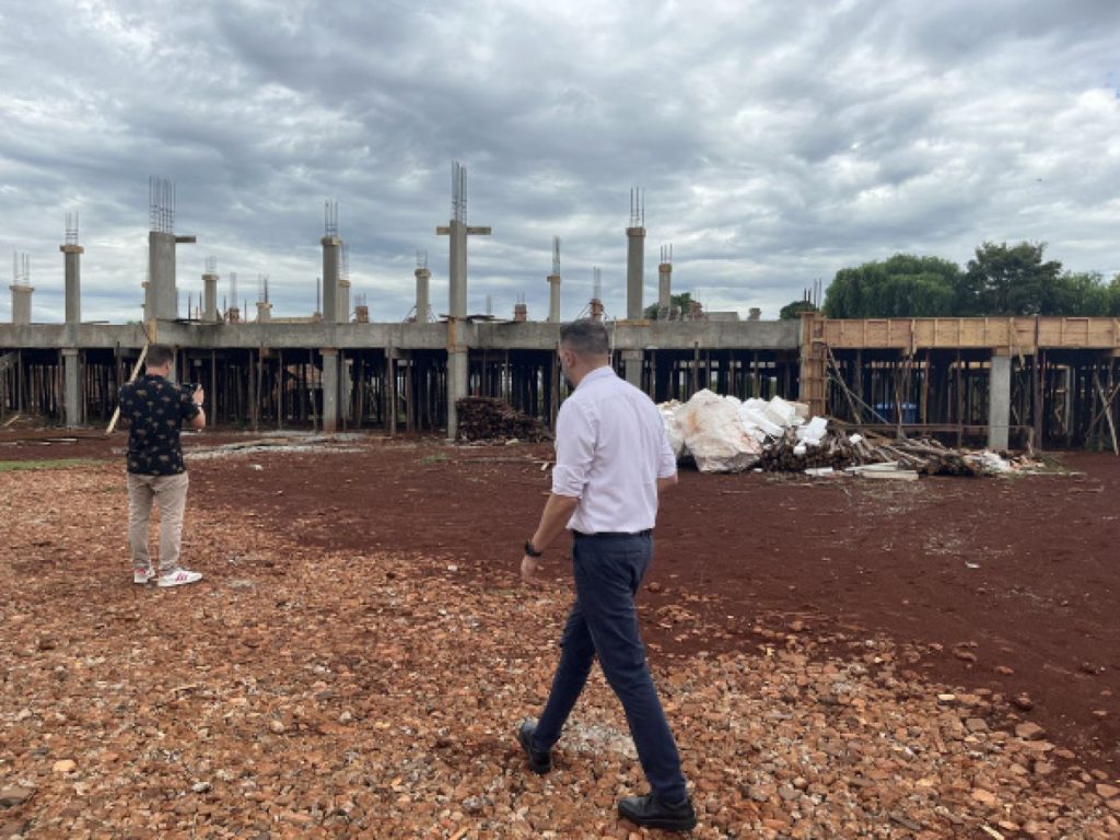 Obra em Londrina: primeiro colégio agrícola tecnológico do Paraná atinge 17% de conclusão Obra em Londrina: primeiro colégio agrícola tecnológico do Paraná atinge 17% de conclusão