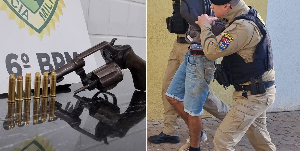 Alucinado! detido por agredir a esposa acertou chute no rosto de policial