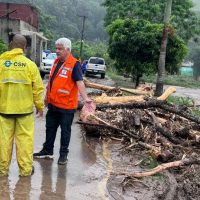 Imagem referente a Chuva diminui, mas risco ainda é muito alto em cidades do RJ