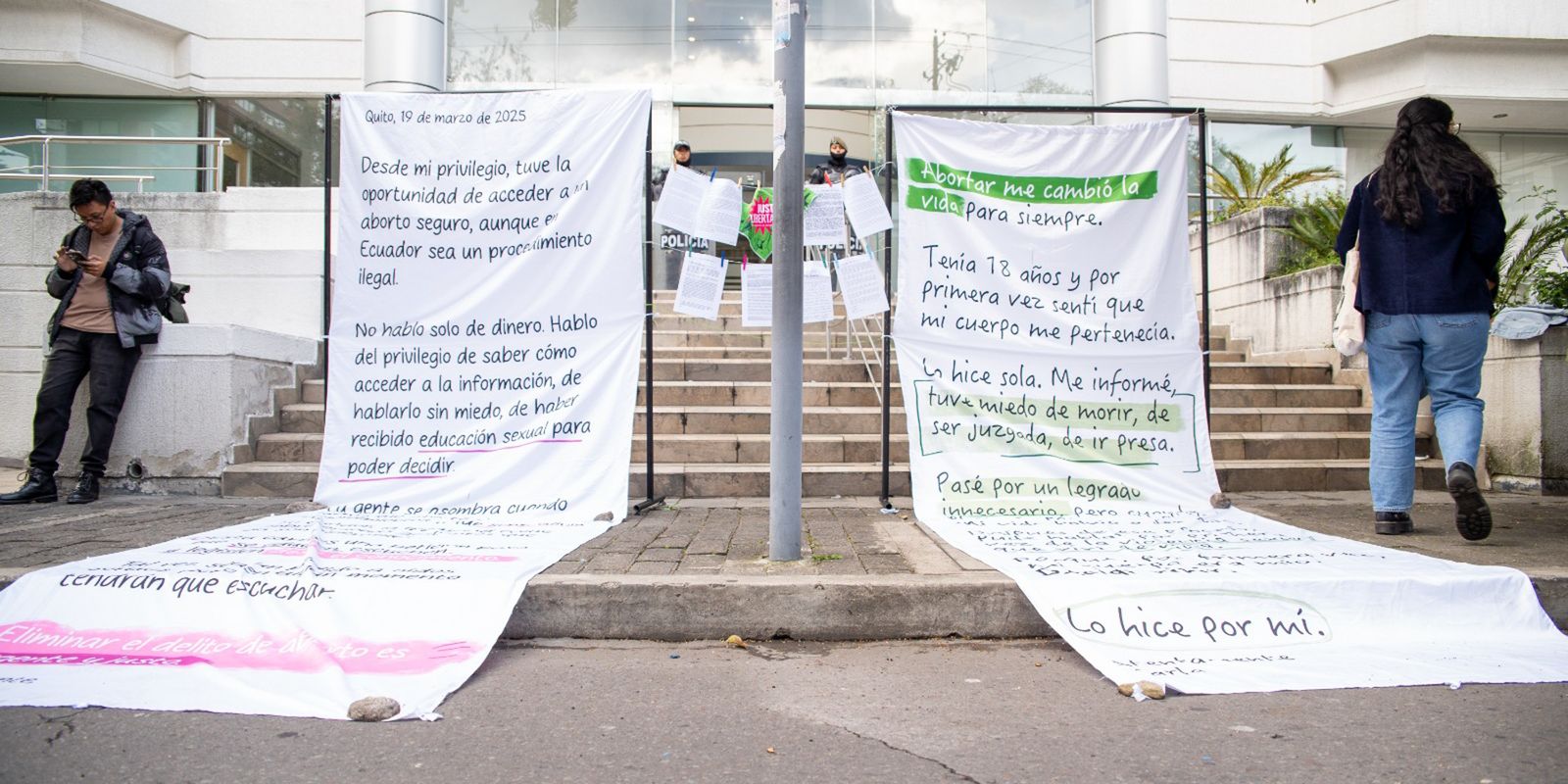 Mulheres pressionam Corte equatoriana para descriminalizar aborto