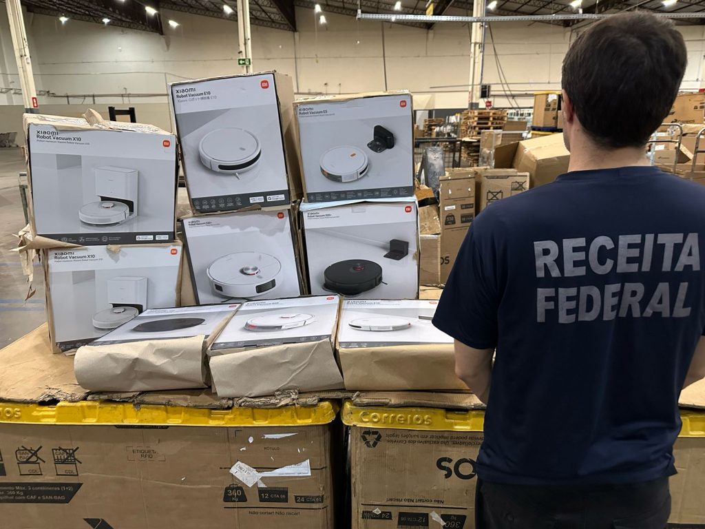 Operação Vigília da Receita Federal apreende R$ 3 milhões em mercadorias estrangeiras