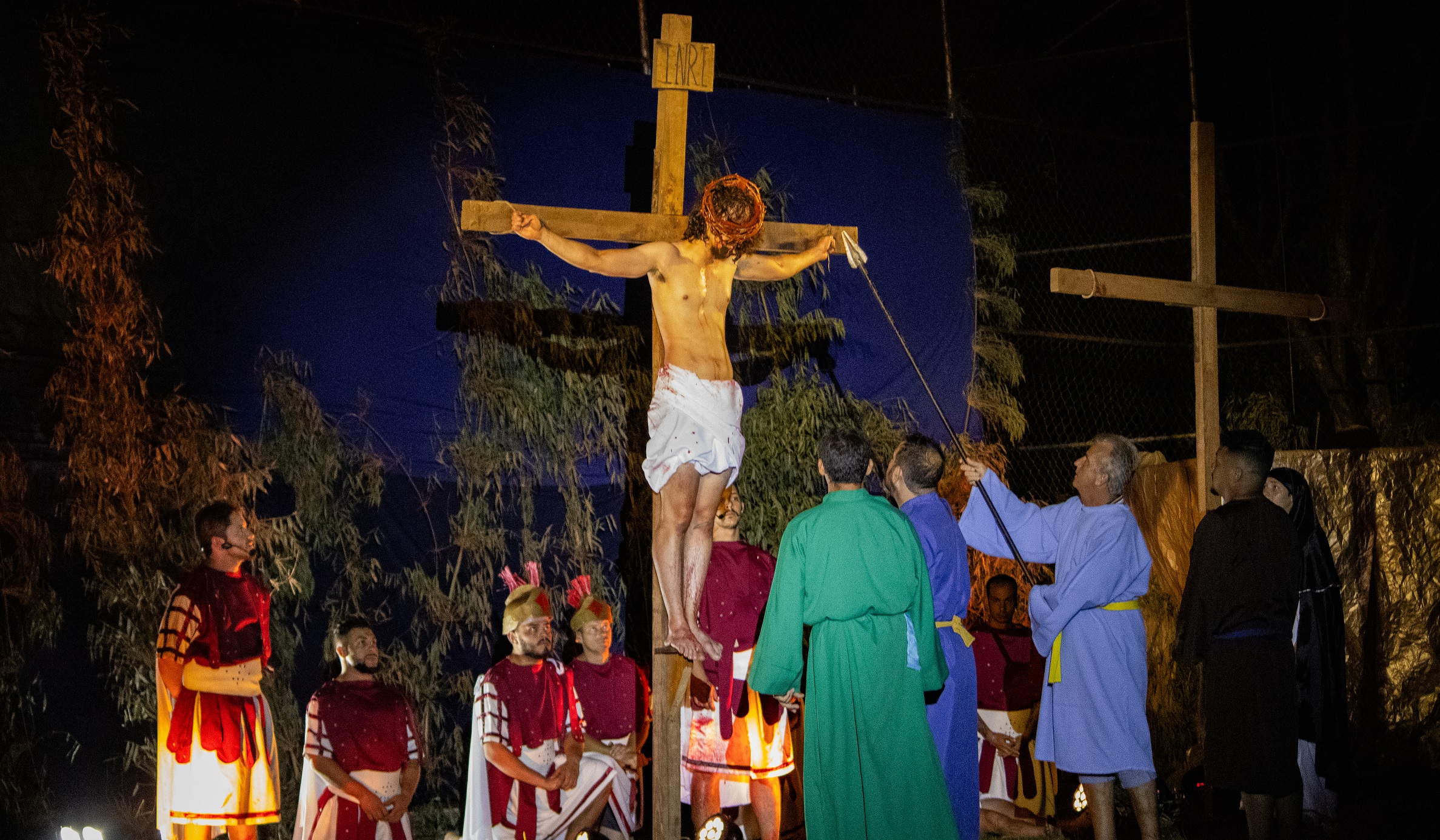 Paróquia Rainha dos Apóstolos realiza 20ª Encenação da Paixão de Cristo nesta Páscoa