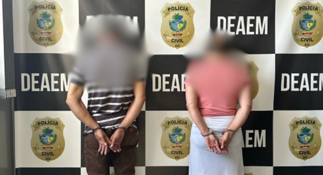 Mãe e padrasto são presos em por abuso sexual e violência contra filha Mãe e padrasto são presos em por abuso sexual e violência contra filha