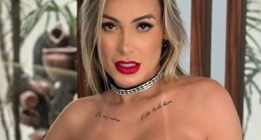 Andressa Urach é internada após procurar ajuda médica