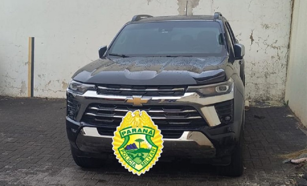 Caminhonete S1O é recuperada pela Polícia Militar