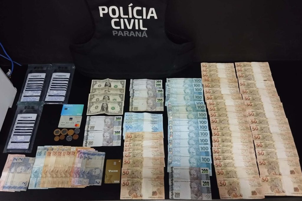 PCPR prende três homens por aplicarem golpe da falsa herança em idosa em Guarapuava