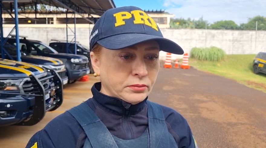 Conforme PRF, jovem que capotou carro na BR-163 deixaria carga de maconha em Cascavel