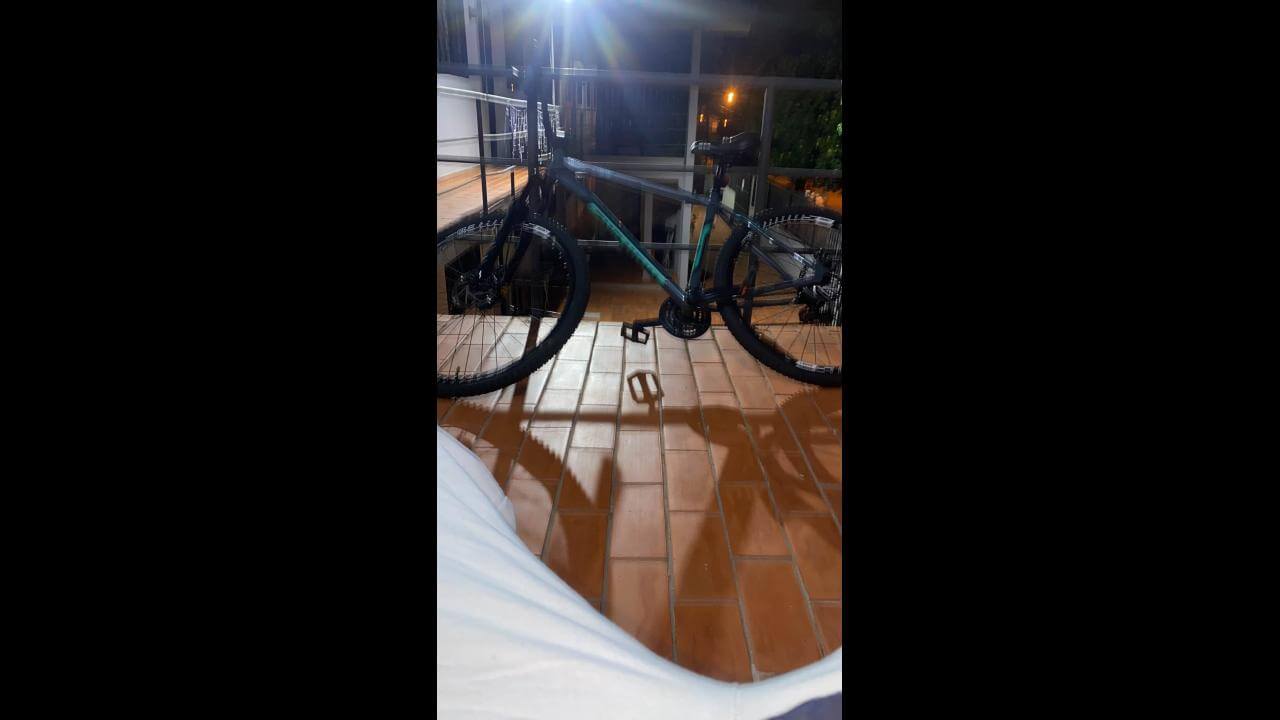 Foi perdido uma placa de Bicicleta no bairro Universitário