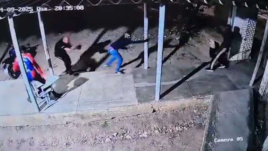 Vigilante reage a assalto em escola e atinge suspeito com disparo de arma de fogo