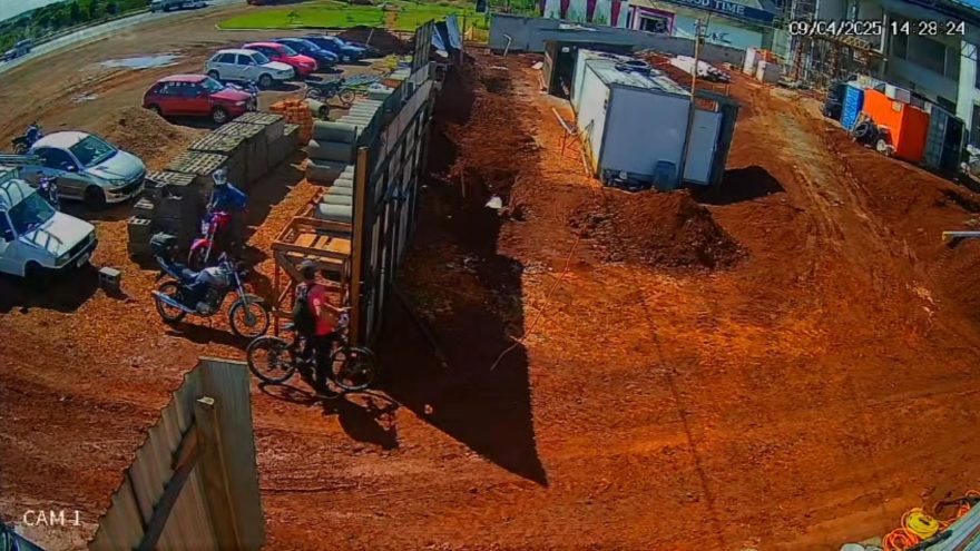 Furto em obra no bairro Morumbi: homem leva rompedor e extensões durante distração
