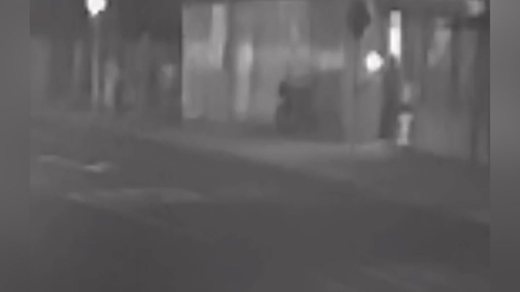 Imagem flagra momento em que homem é atacado por pitbull no Bairro Cancelli Imagem flagra momento em que homem é atacado por pitbull no Bairro Cancelli