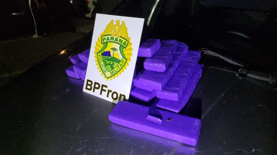 BPFron intercepta tráfico de drogas na rodovia BR-163 e prende jovem de 26 anos