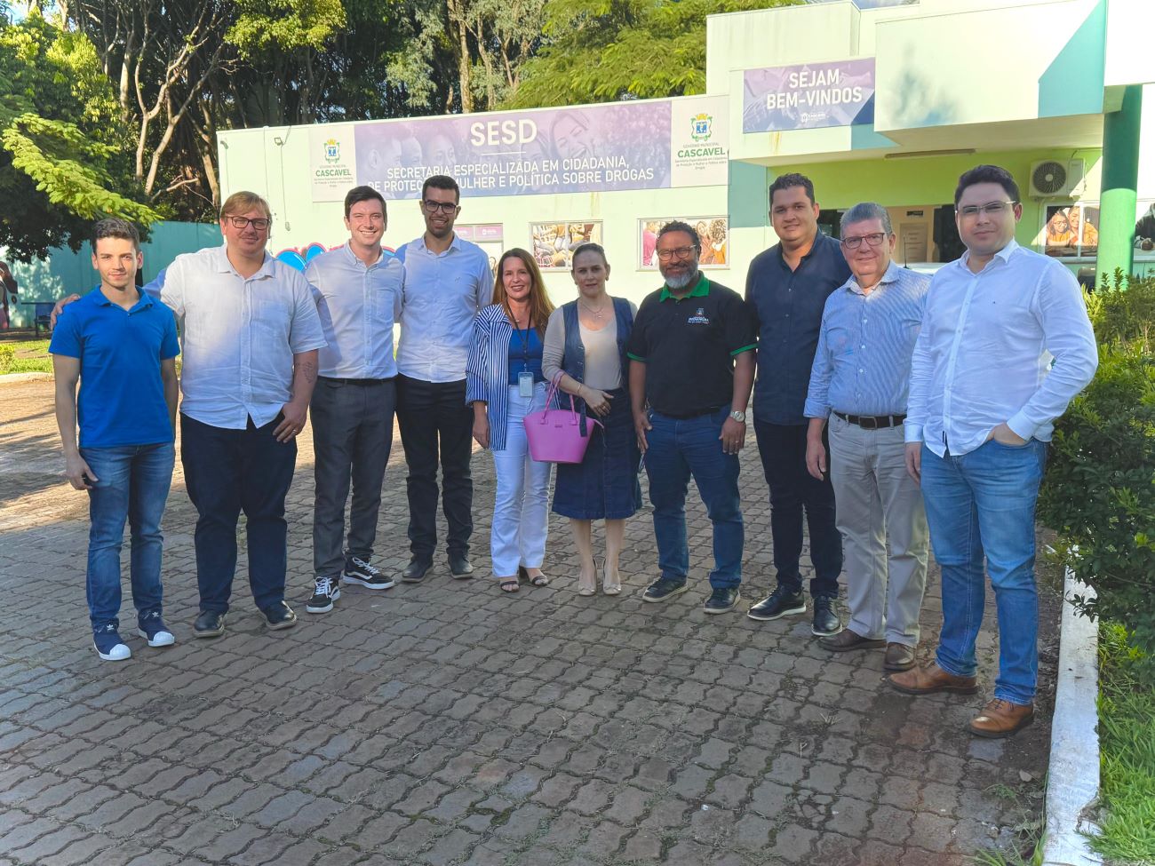 Resgate pela Vida: Vice-prefeito recebe comitiva de Medianeira em interação sobre população de rua