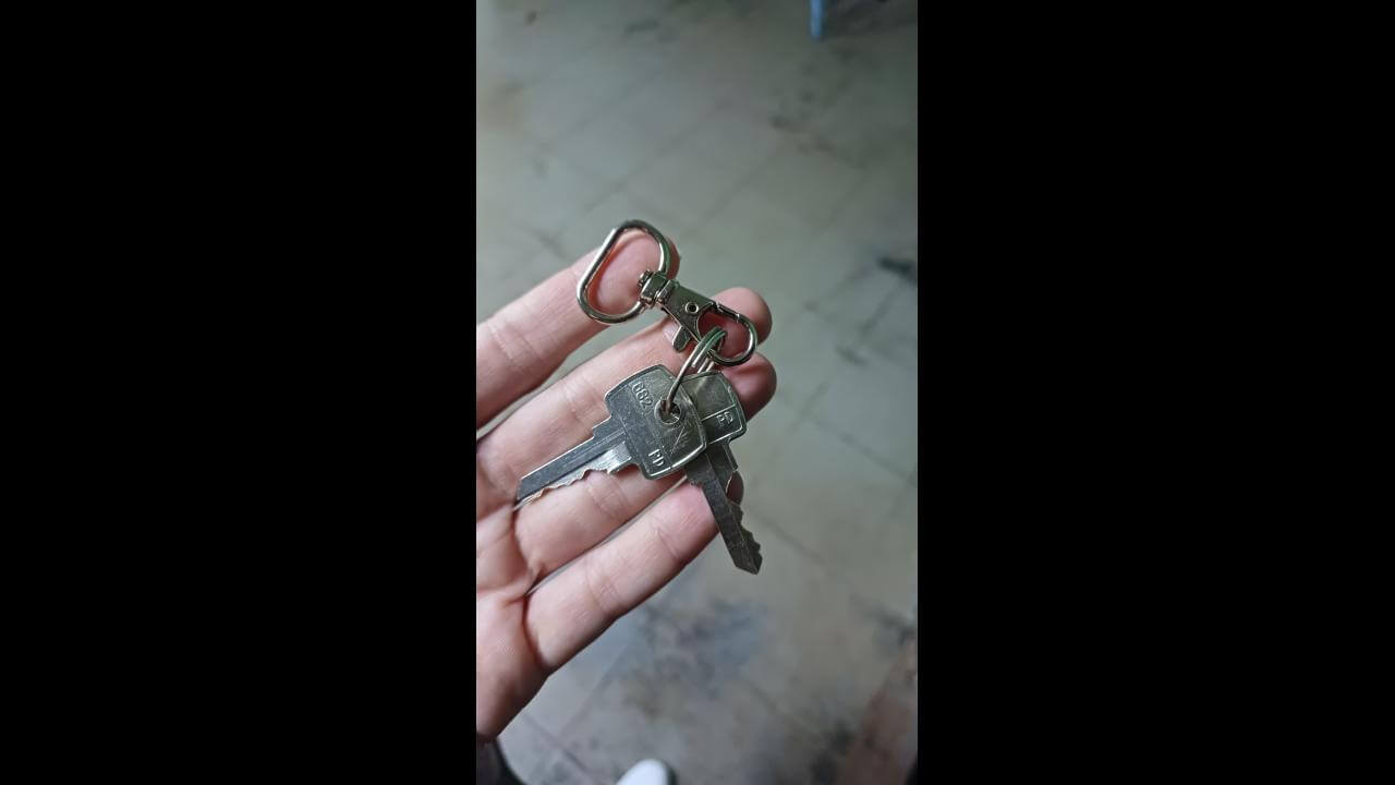 Foi encontrada uma chave no bairro Centro