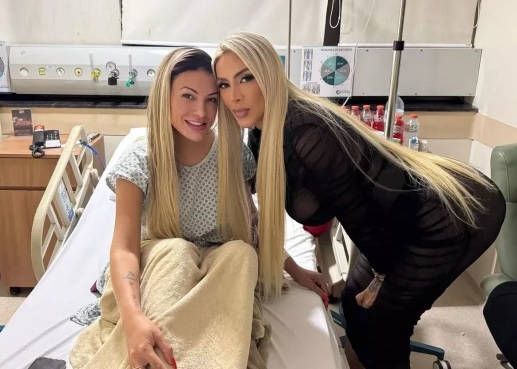 Juju Ferrari se declara para Andressa Urach após ida a hospital: ”Irmã de alma” Juju Ferrari se declara para Andressa Urach após ida a hospital: ”Irmã de alma”