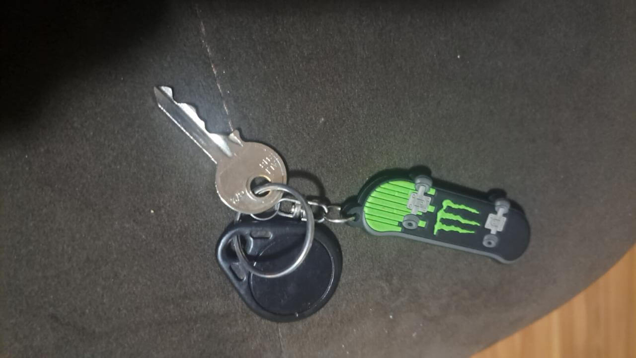 Foi encontrada uma chave no bairro Santo Inácio