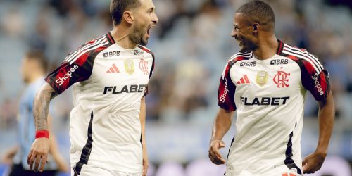Fla vence com brilho de Arrascaeta para assumir ponta do Brasileiro Imagem referente a Fla vence com brilho de Arrascaeta para assumir ponta do Brasileiro