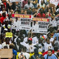 Imagem referente a Ato em São Paulo pede justiça no caso de senegalês morto por PM