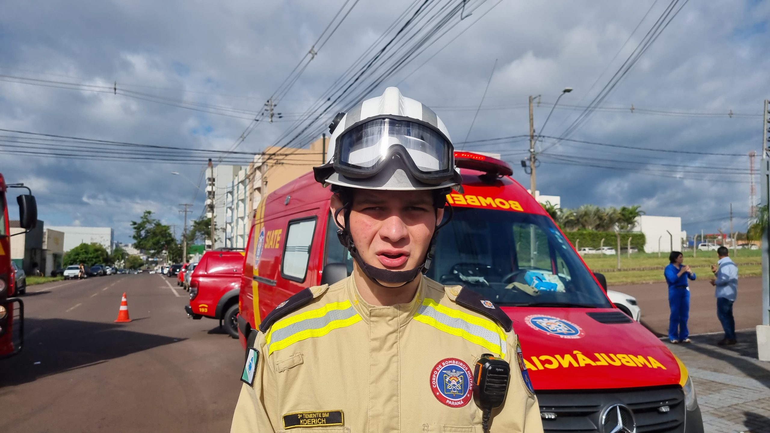Conforme oficial, jovem que capotou carro não apresentava lesões graves