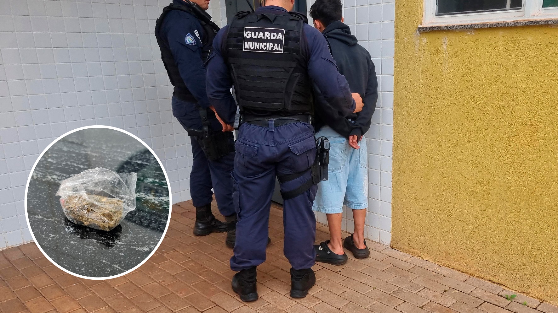 Adolescente de 14 anos é apreendido com maconha nas proximidades do Terminal Oeste