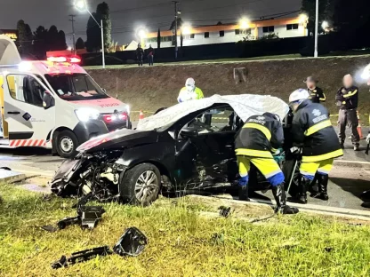 Motorista que matou casal em acidente na BR-277 se apresenta à Polícia Motorista que matou casal em acidente na BR-277 se apresenta à Polícia