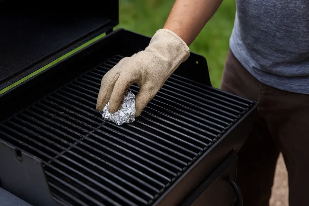 Limpar grelha de churrasco: conheça o truque do papel alumínio