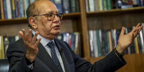 Gilmar Mendes recebe indígenas do povo Munduruku no STF Imagem referente a Gilmar Mendes recebe indígenas do povo Munduruku no STF