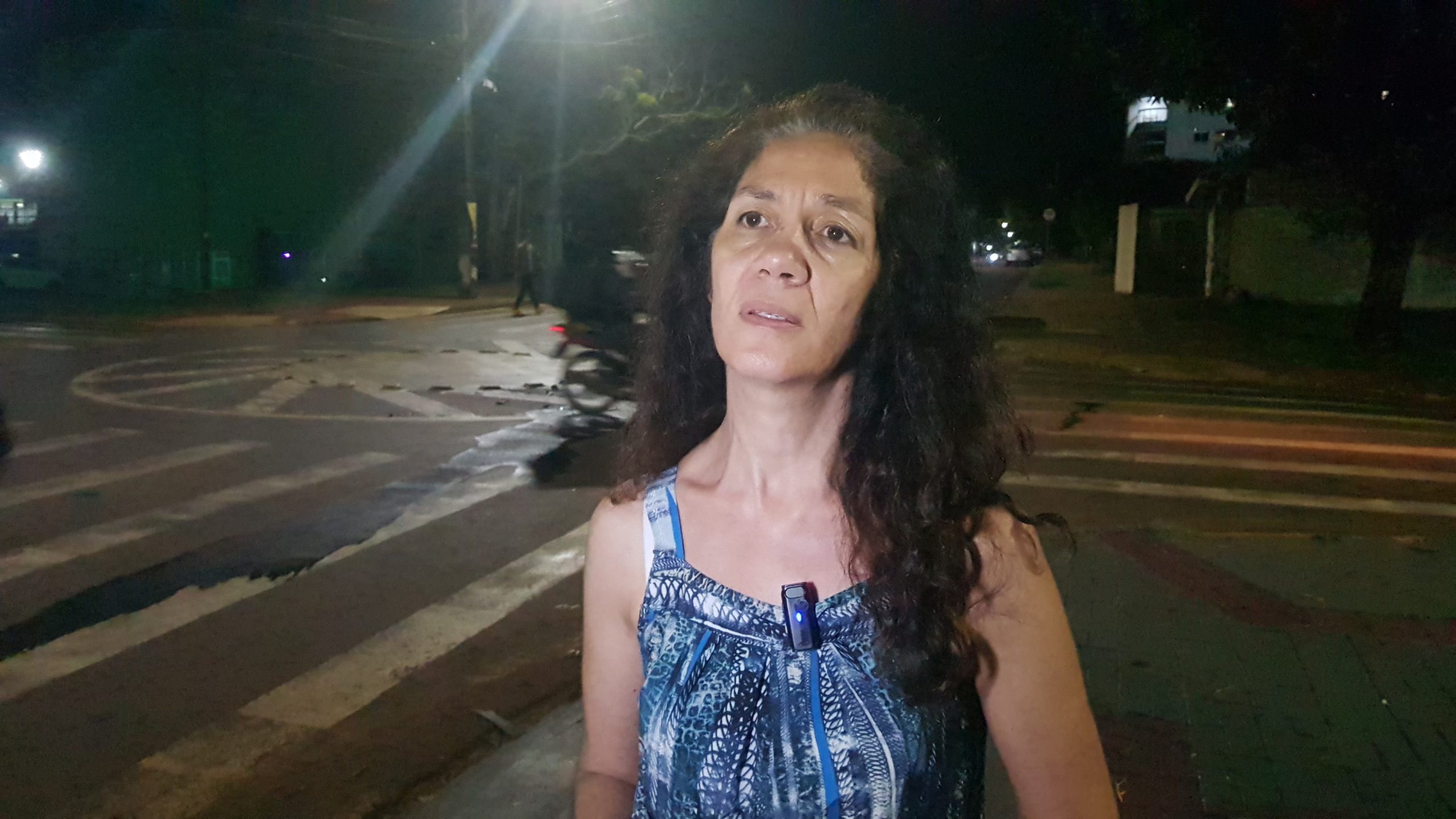 "Bastante acidentes nesse cruzamento", diz moradora sobre cruzamento da Av. Guaíra com Jequitibá "Bastante acidentes nesse cruzamento", diz moradora sobre cruzamento da Av. Guaíra com Jequitibá