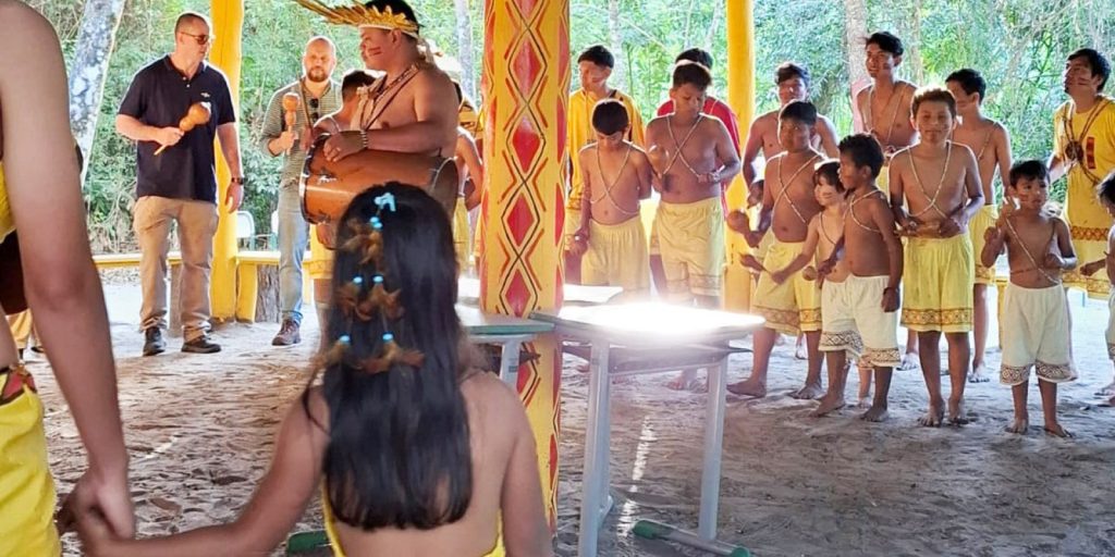Aldeia terena de Avaí, em São Paulo, inicia gincana cultural Aldeia terena de Avaí, em São Paulo, inicia gincana cultural
