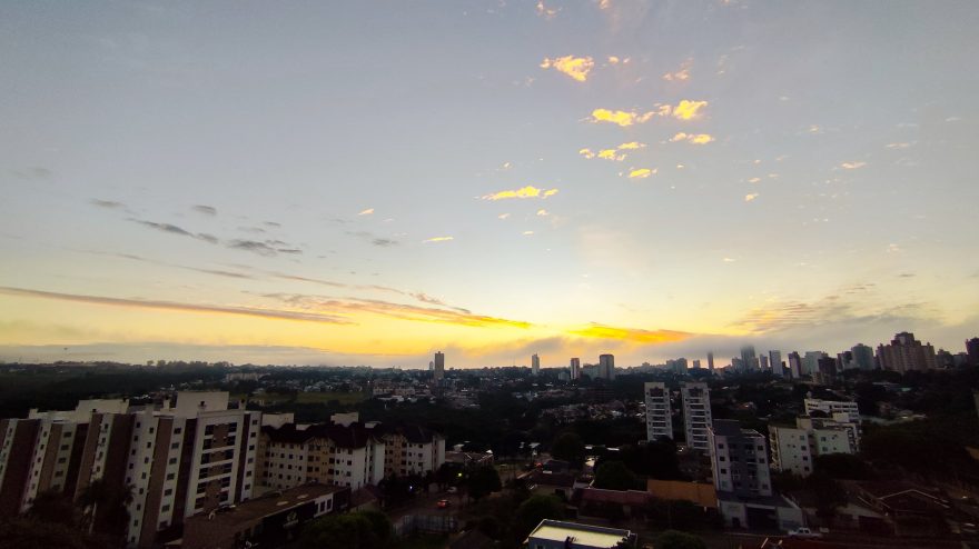 Previsão de sol e máxima de 25°C nesta quarta-feira em Cascavel