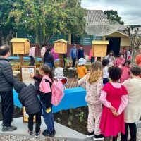 Imagem referente a Sanepar leva projetos de educação ambiental para escolas de General Carneiro