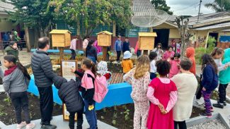 Sanepar leva projetos de educação ambiental para escolas de General Carneiro