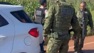 Veículo carregado com maconha é interceptado na PR-585, entre São Pedro e Toledo